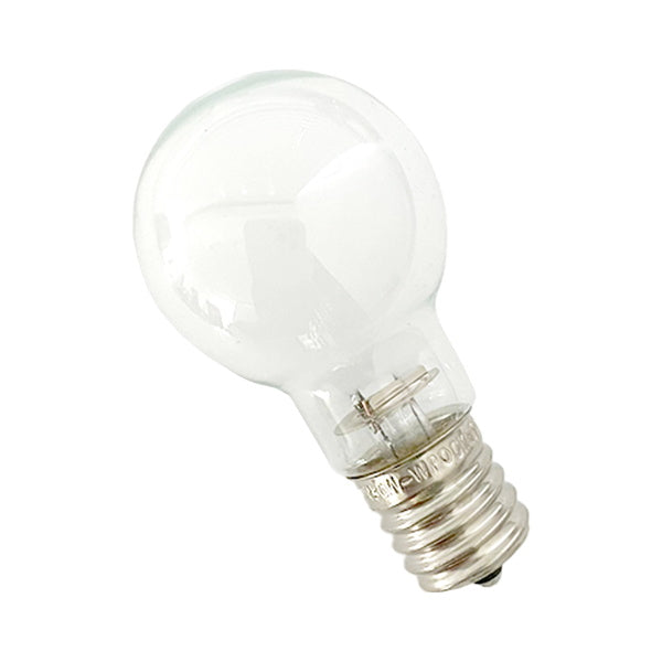 電球 ミニクリプトン電球 ホワイト 40W 口金E17 直径3.5×6.7cm 0894/048915
