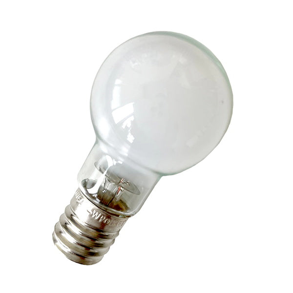 電球 ミニクリプトン電球 ホワイト 60W 口金E17 直径3.5×6.7cm 0894/048916
