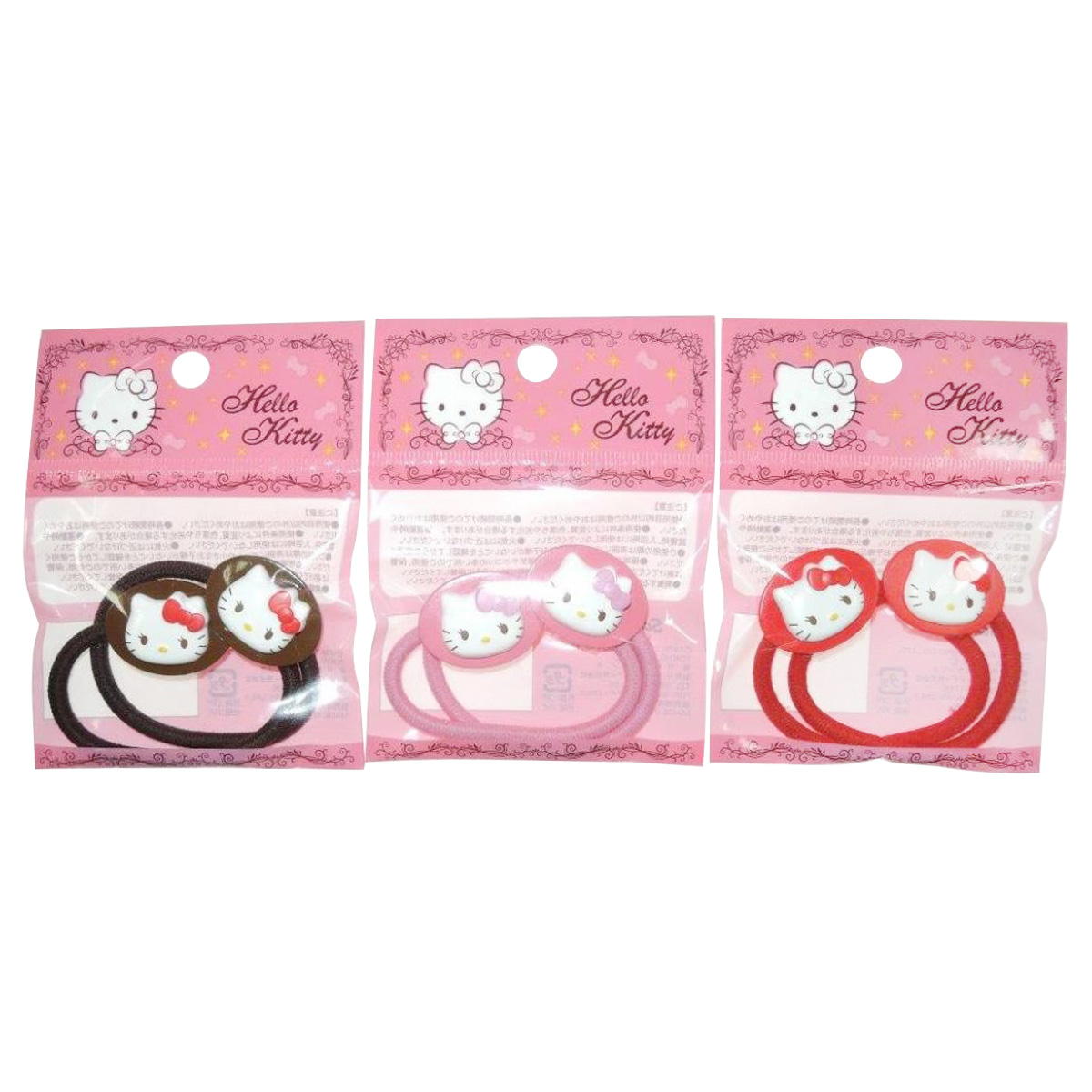 【まとめ買い】ポニーリングゴム2P キティ0533/052588