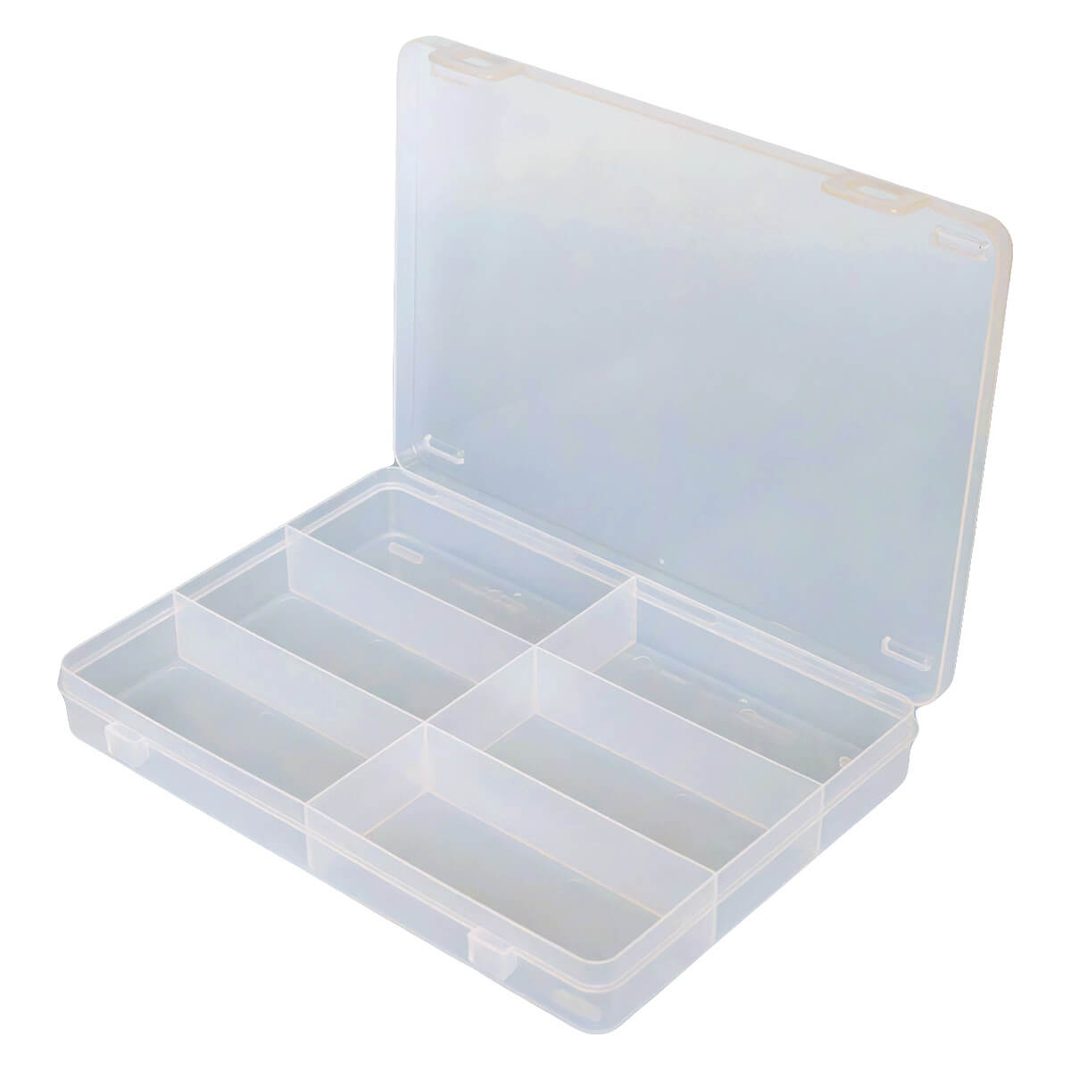 【まとめ買い】小物収納ケース 収納ボックス SIKIRI6 17×23.3×3.4cm 旅行 0847/053916