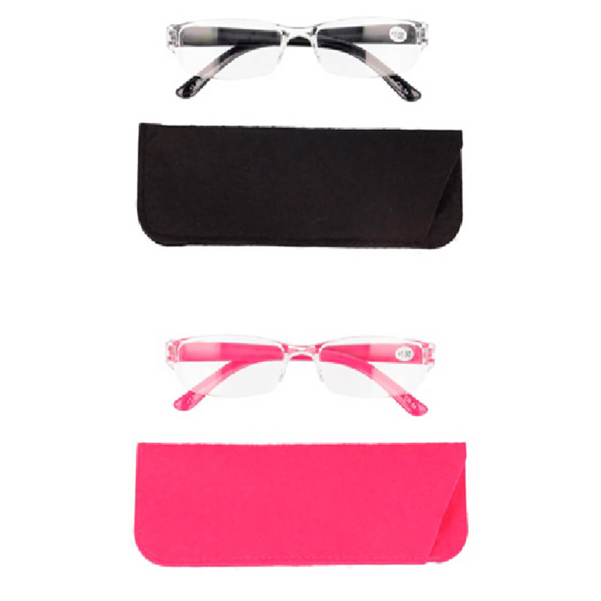 【まとめ買い】ファッション老眼鏡ケース付 1.0度 9001/056360