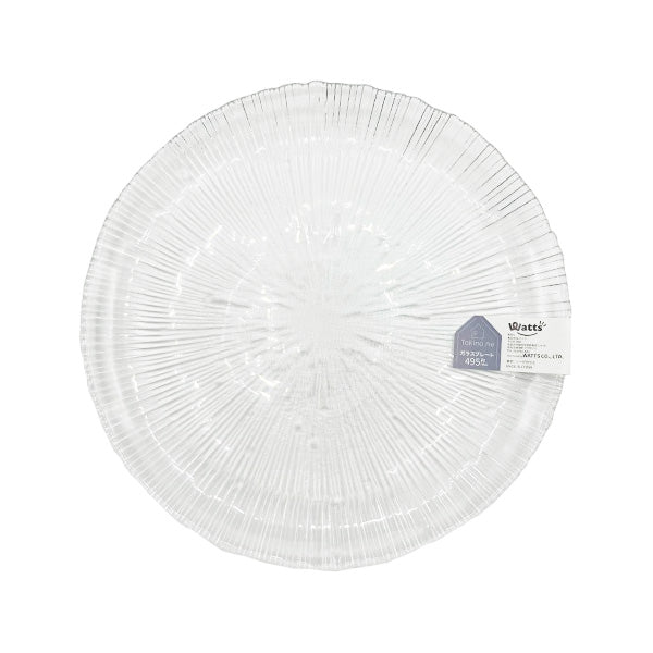 皿 中皿 ガラス製 Tokinone PB.ガラスプレート 21cm ディッシュ デザートプレート 1516/057404