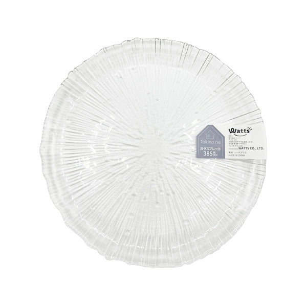 皿 中皿 ガラス製 Tokinone PB.ガラスプレート 15.8cm ディッシュ デザートプレート 1516/057413