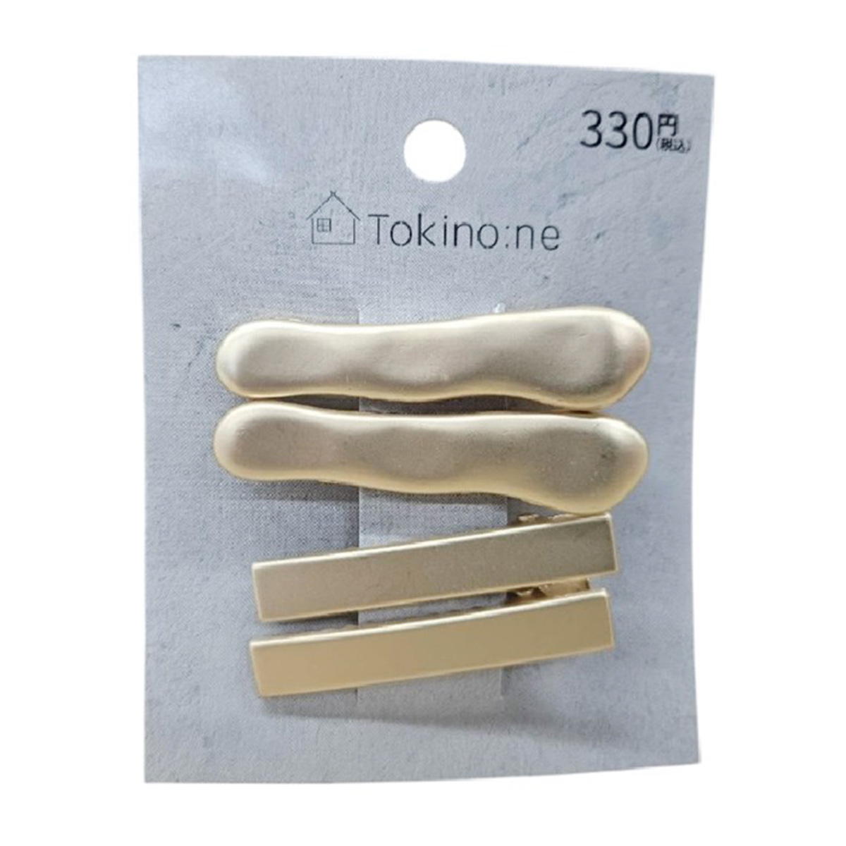 【まとめ買い】Tokinone PB.ヘアクリップ　GD4Pセット9001/063199