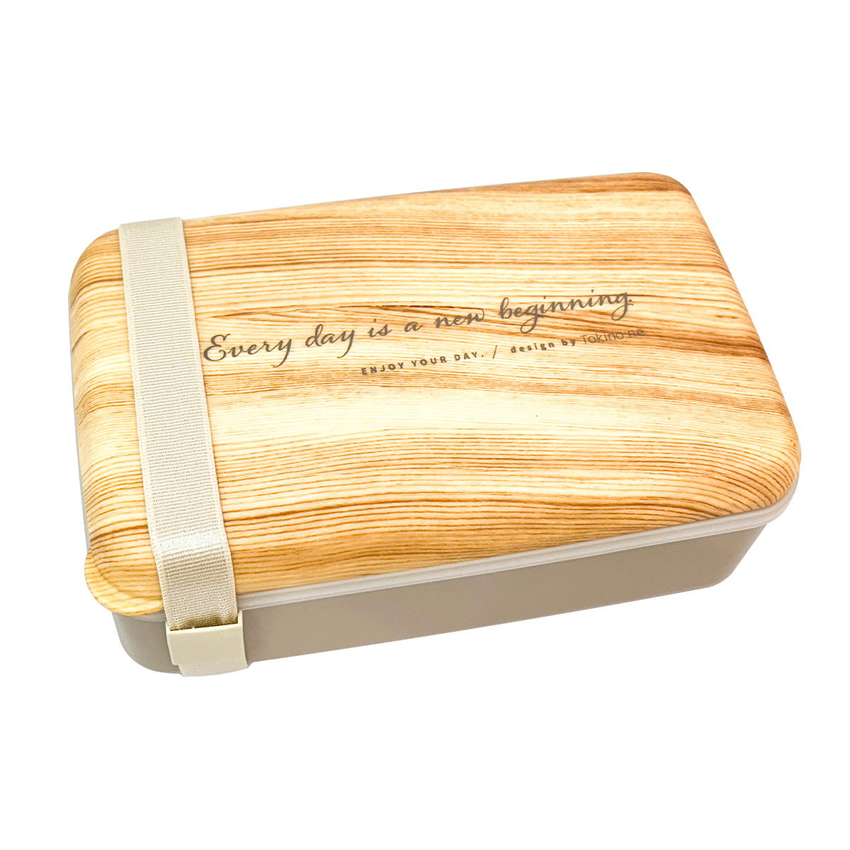 【まとめ買い】Tokinone PB.バンブープリントランチBOX　LB1750/068205