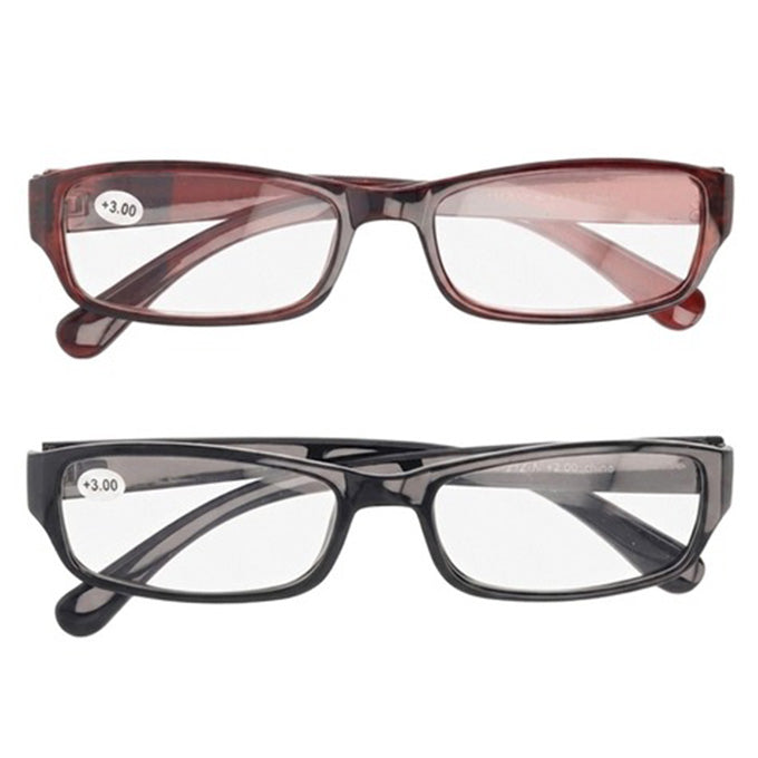 【まとめ買い】老眼鏡 3.0度  プラスチックフレーム 9001/073568