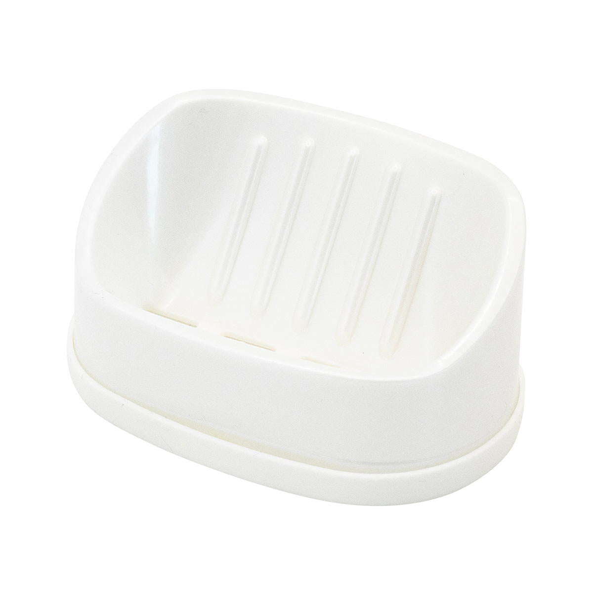 【まとめ買い】angee タテ置き石けん台 ホワイト 0847/075545