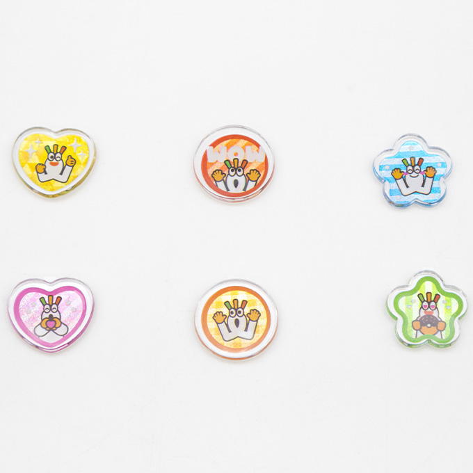 【まとめ買い】PB.ワッツくん おはじきクリアシール6P 9001/077387