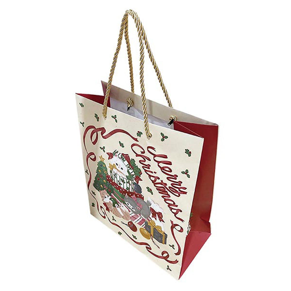 【まとめ買い】ハンドルバッグ M 縦 ヴィンテージキャット0356/302315