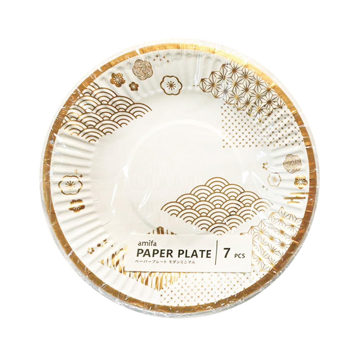 【まとめ買い】ペーパープレート 7P モダンミニマル 0356/305139