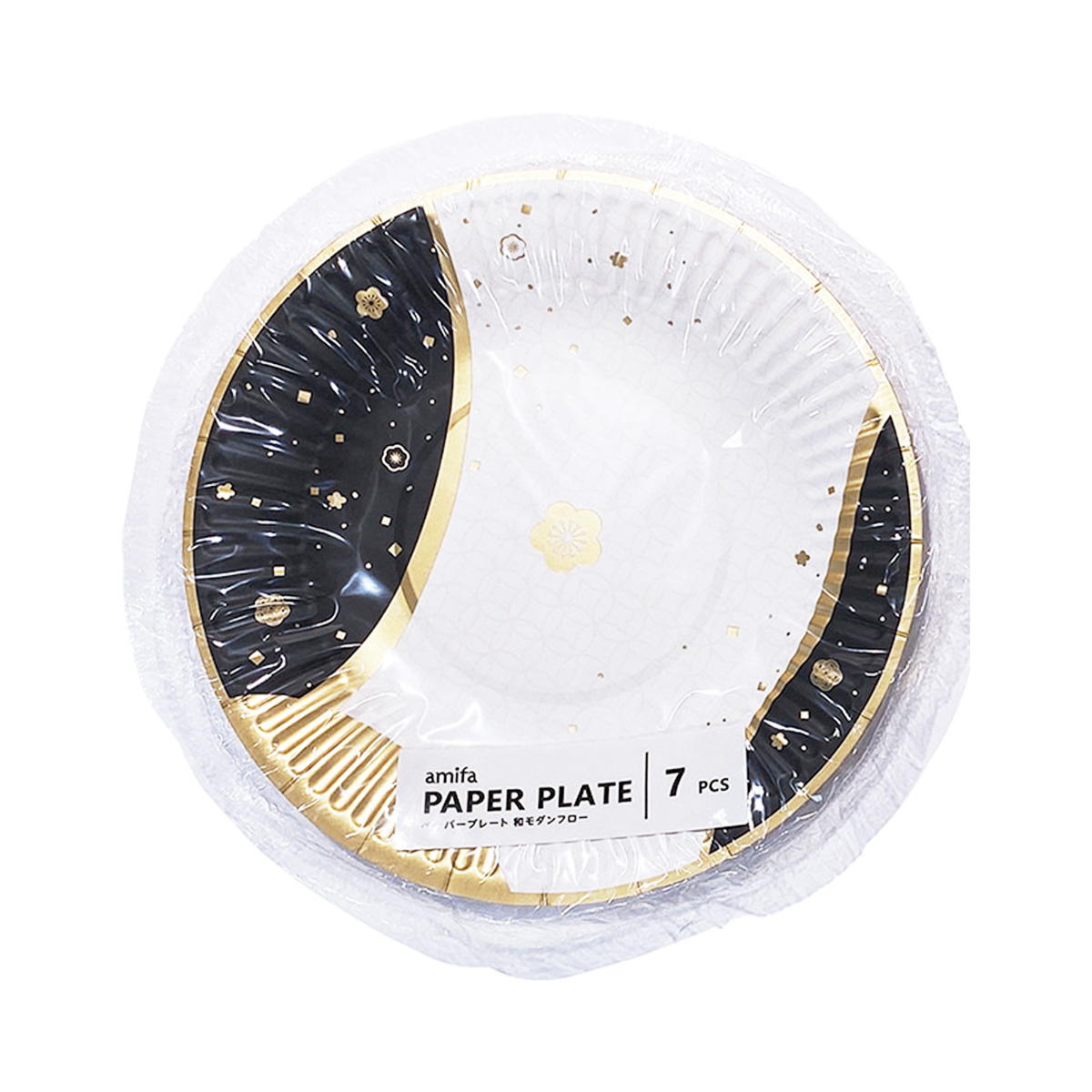 【まとめ買い】ペーパープレート 7P 和モダンフロー 0356/305142