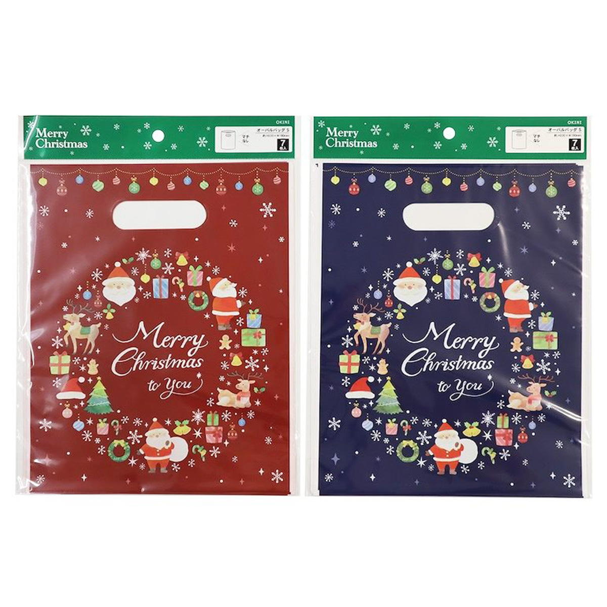 【まとめ買い】オーバルバッグ S 7P サンタリース0911/305337