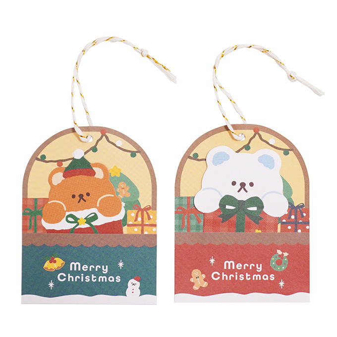 【まとめ買い】ポケットタグメッセージカード3Pクリスマス 0936/305581