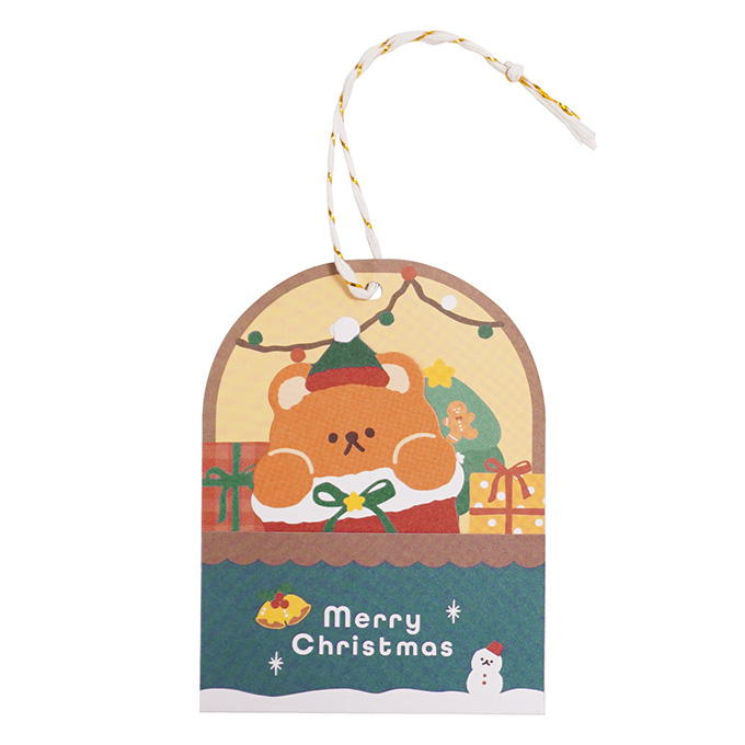 【まとめ買い】ポケットタグメッセージカード3Pクリスマス 0936/305581