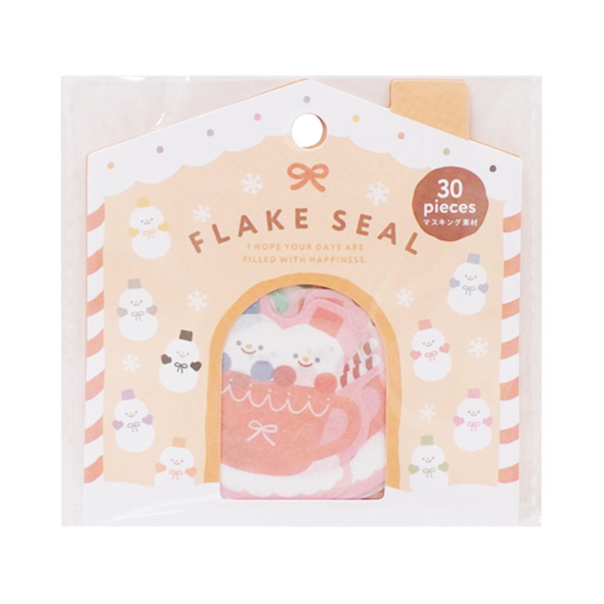 【まとめ買い】フレークシール スノーフレンズ柄 0936/305592