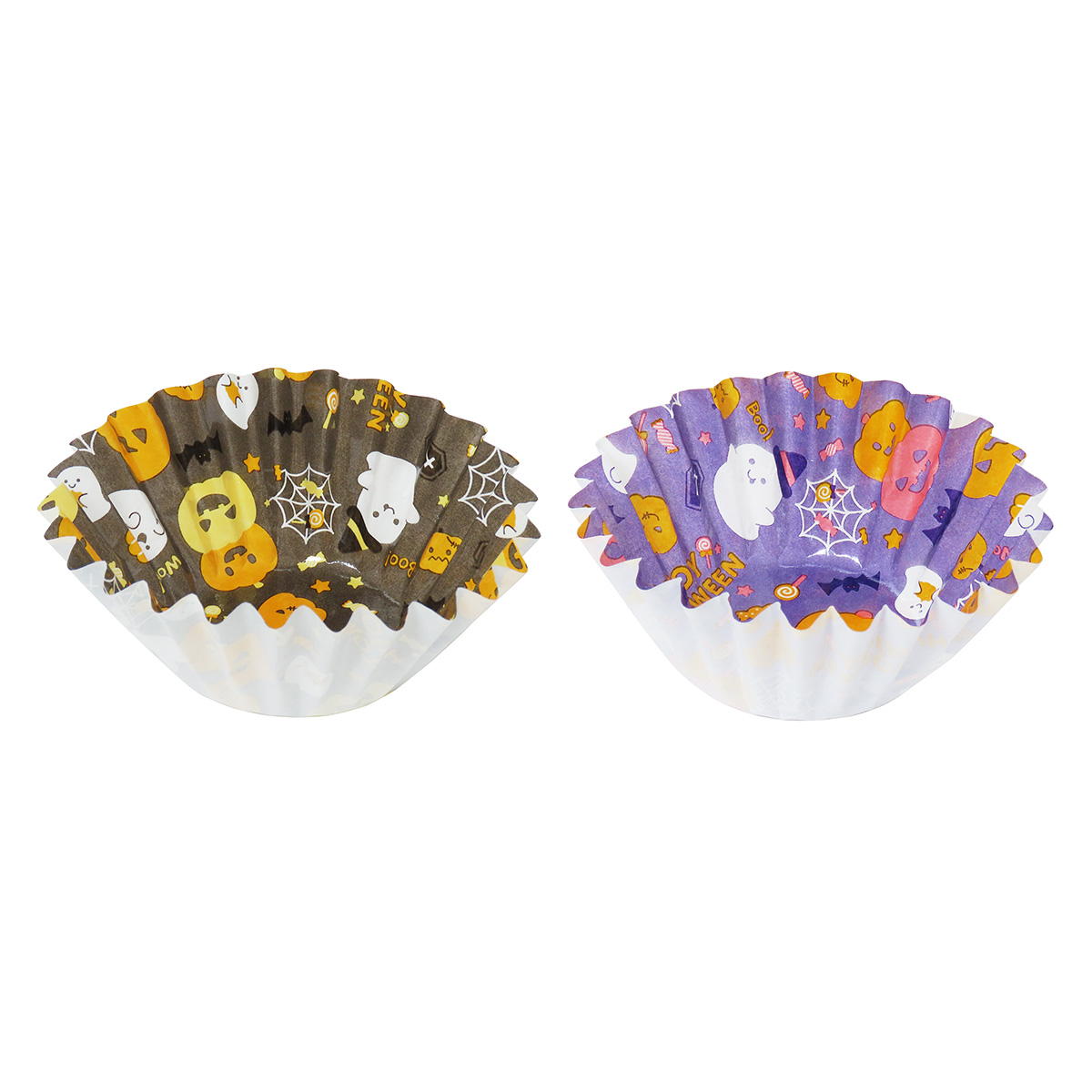【まとめ買い】おかずカップゆるかわハロウィン柄9号16枚0490/306242