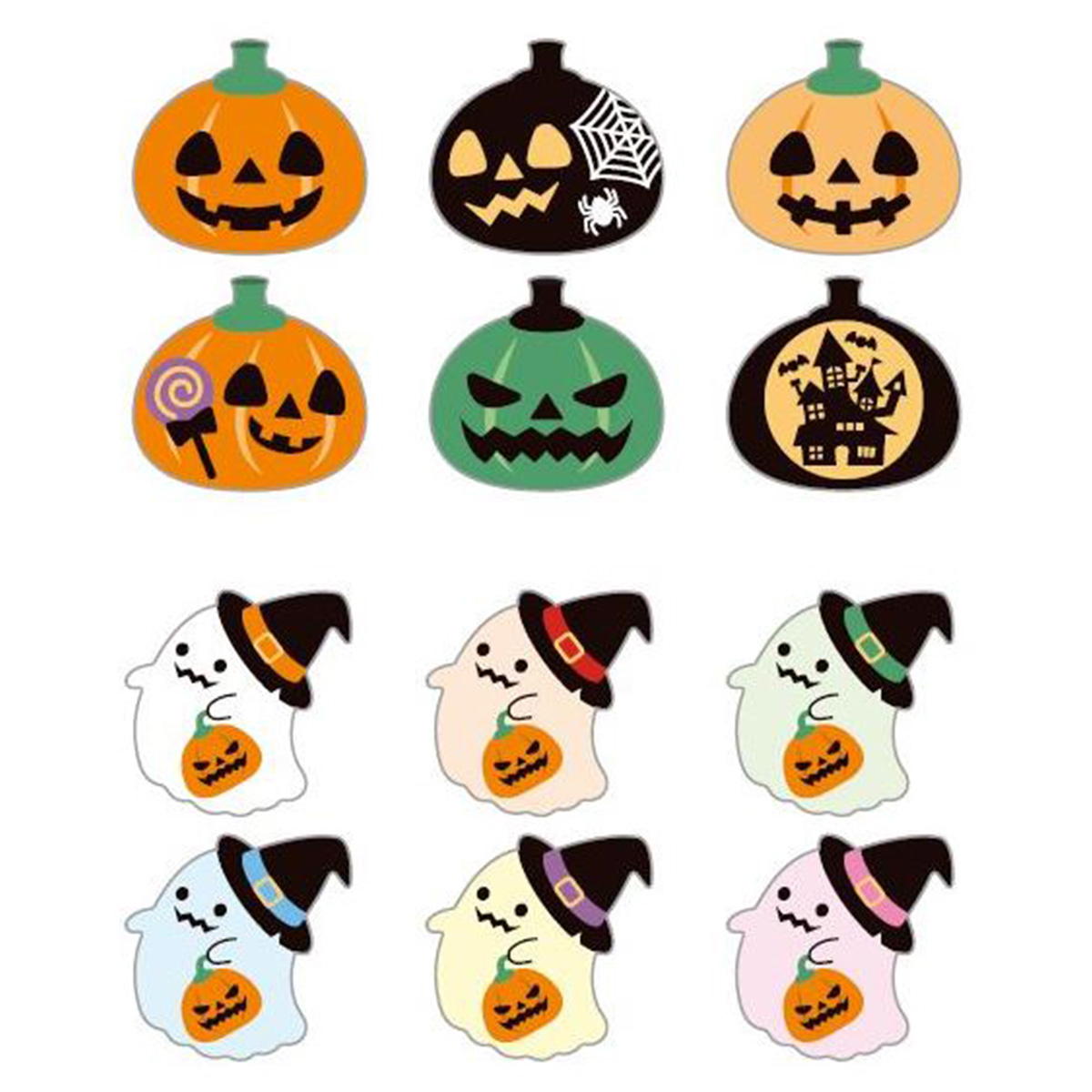 【まとめ買い】ハロウィンロールシール0603/306307