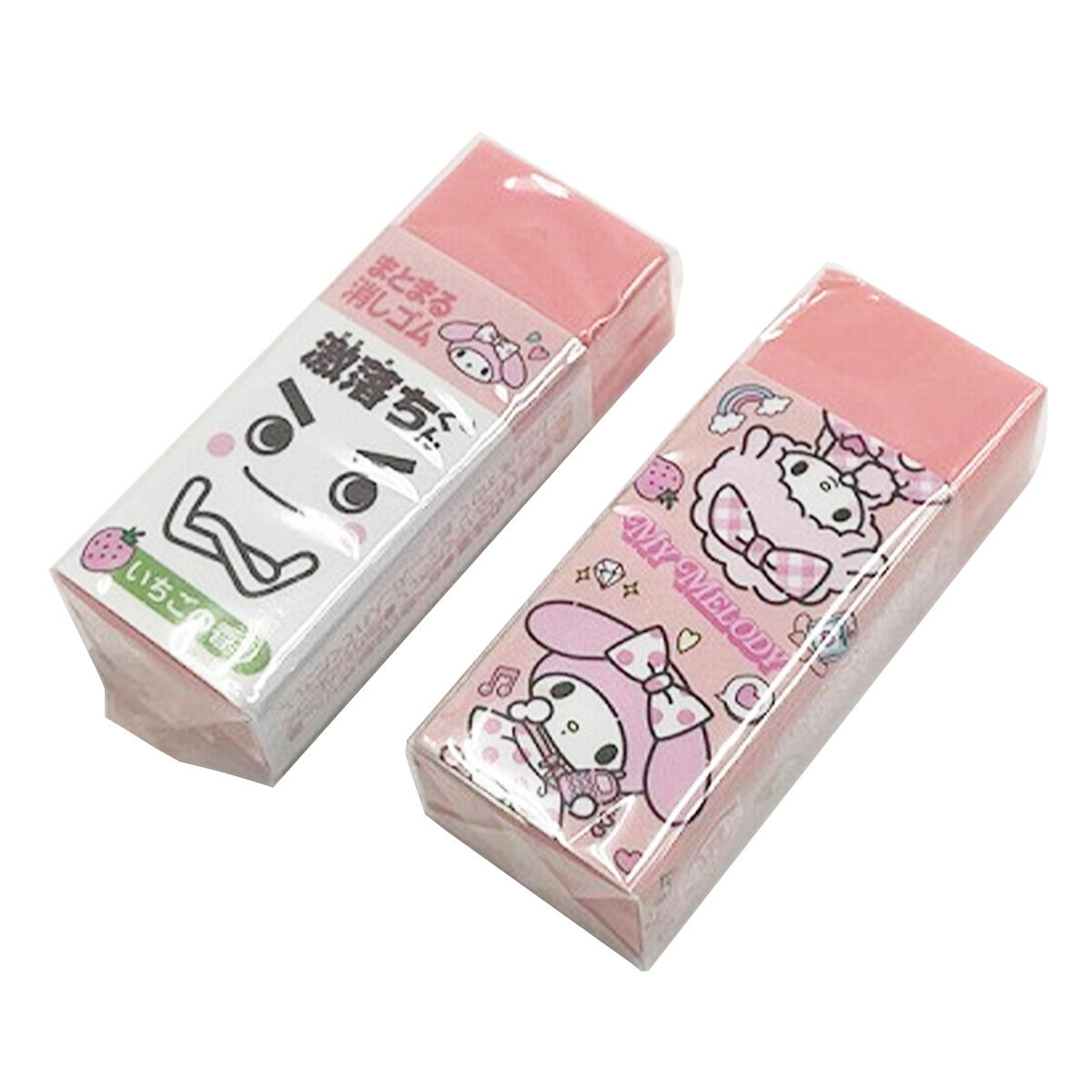 【まとめ買い】マイメロ 激落ちくん消しゴム 2Pポップ！0459/308215