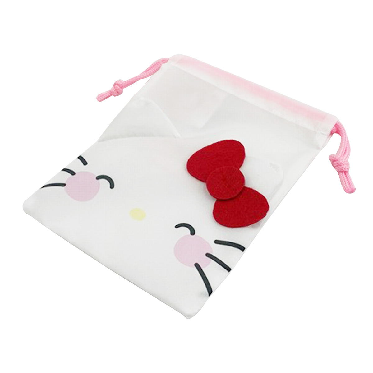 【まとめ買い】sanrio キティ　ダイカット巾着0459/308400