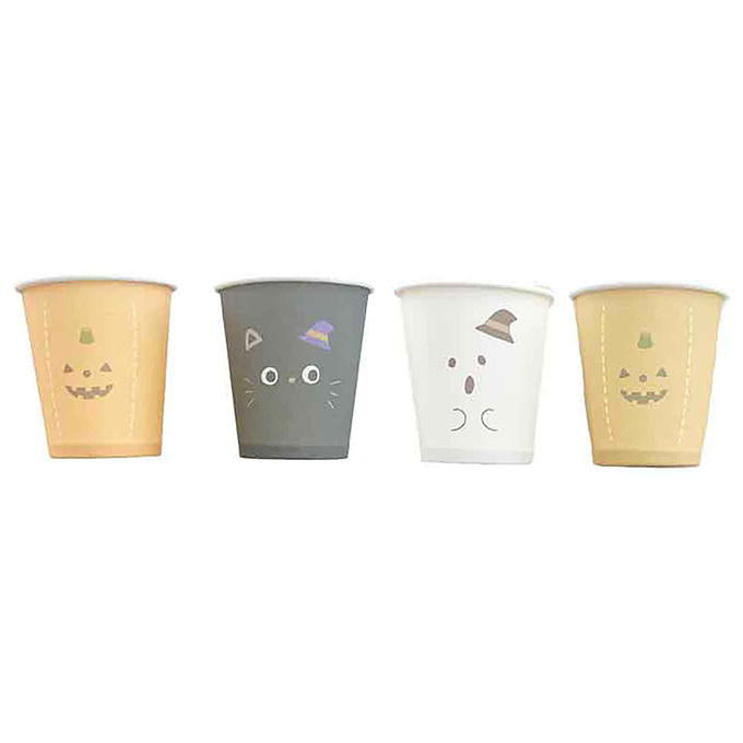 【まとめ買い】ペーパーカップ 80ml 16P フェイス 0356/308407