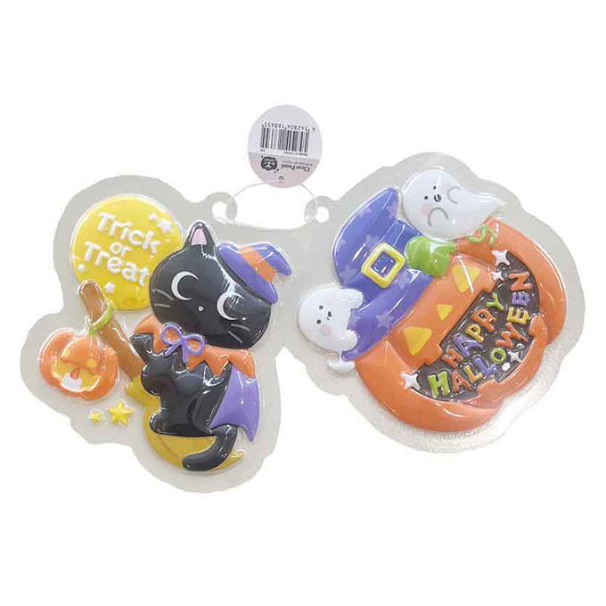 【まとめ買い】クリアパネル 2P ハロウィン 0356/308408
