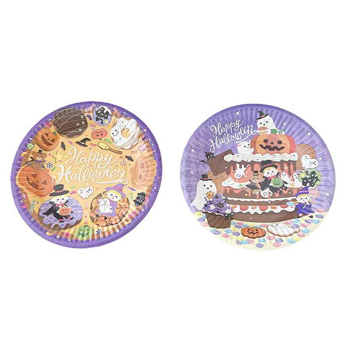 【まとめ買い】ペーパープレート 8P キッズ 0356/308435