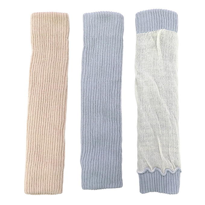 【まとめ買い】裏シルクレッグウォーマー 1380/308507