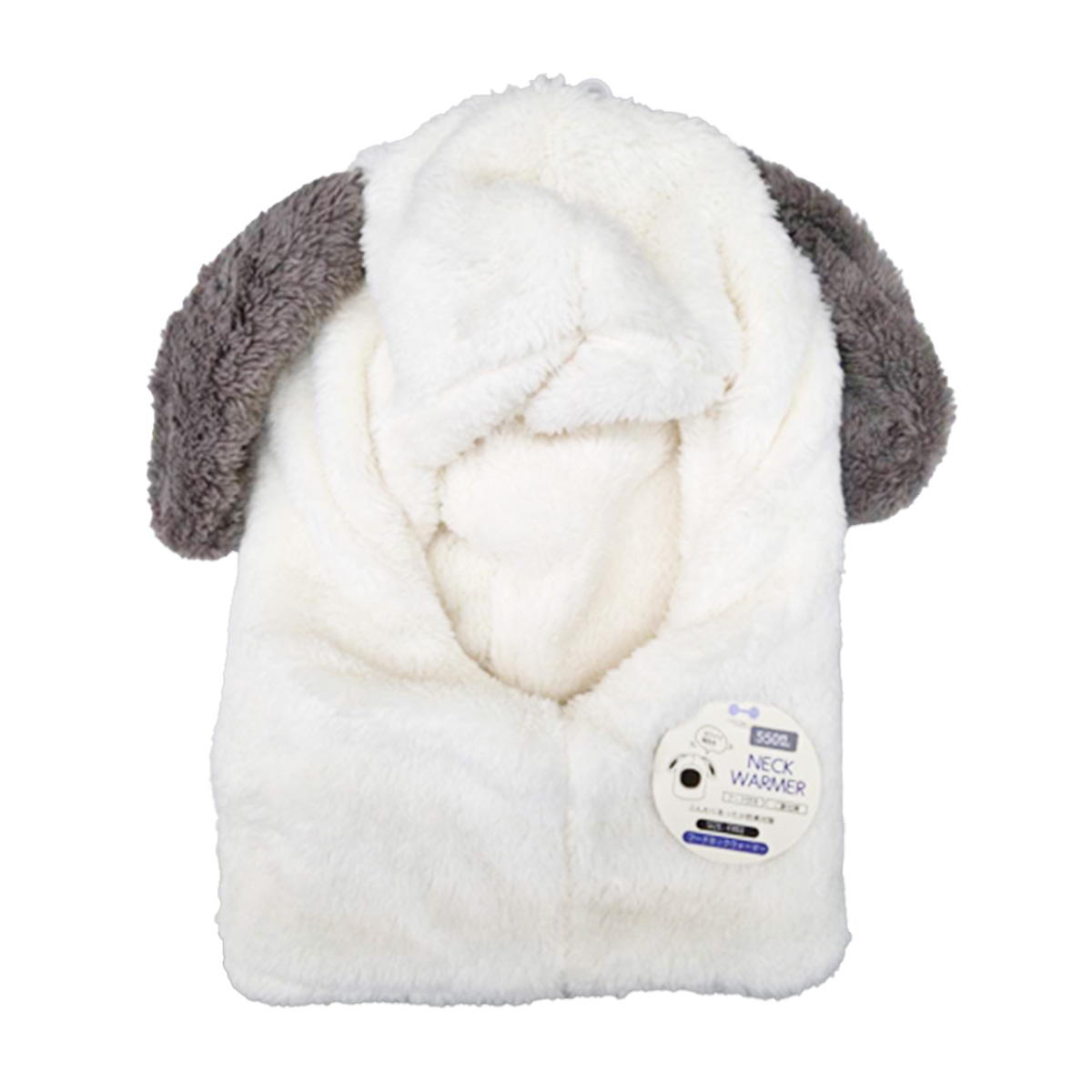 【まとめ買い】耳付きボアネックウォーマーたれ耳犬IV1523/308514