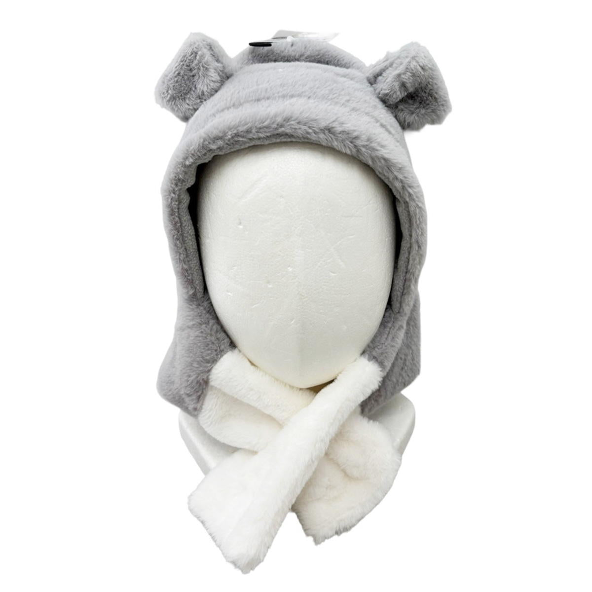 【まとめ買い】耳付きネックウォーマーハット シュナウザー0834/308536