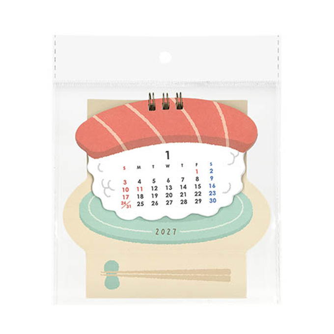 【まとめ買い】2027 卓上ダイカット おすし柄 0936/308742