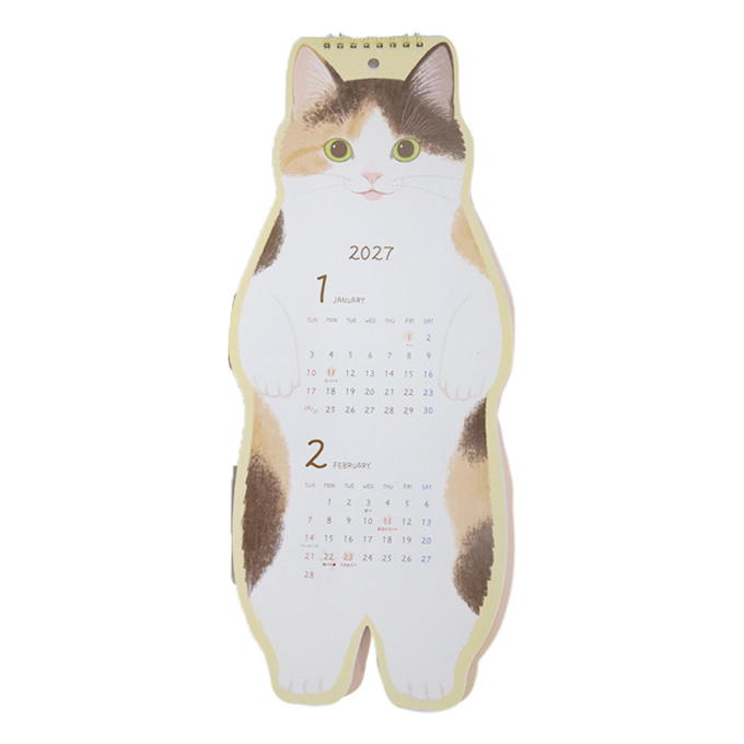 【まとめ買い】2027 壁掛けリング ダイカットキャッツ 0356/308835