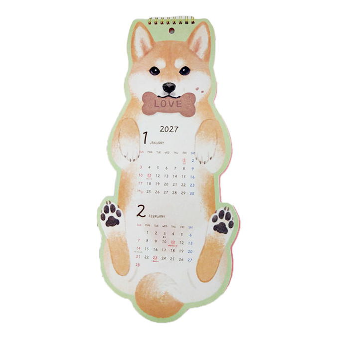 【まとめ買い】2027 壁掛けリング ダイカットわんこ 0356/308836