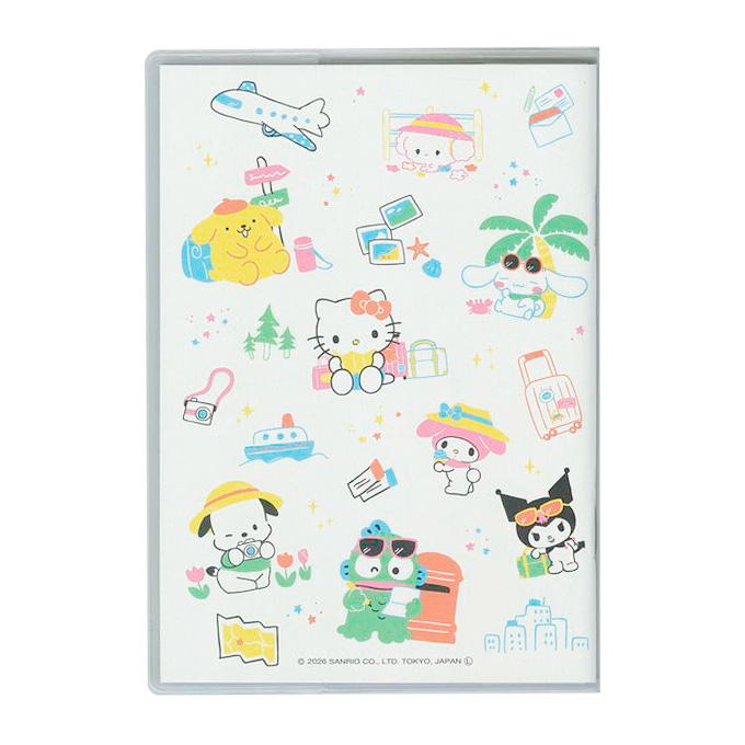 【まとめ買い】2027 スケジュール手帳カバー付 サンリオMIX 0960/308860