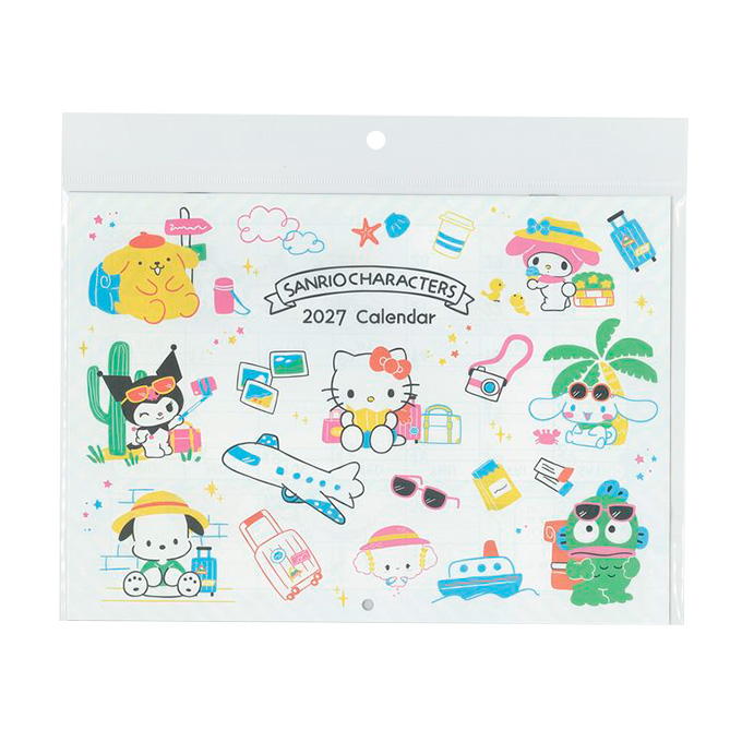【まとめ買い】2027 壁掛けカレンダー サンリオMIX 0960/308872