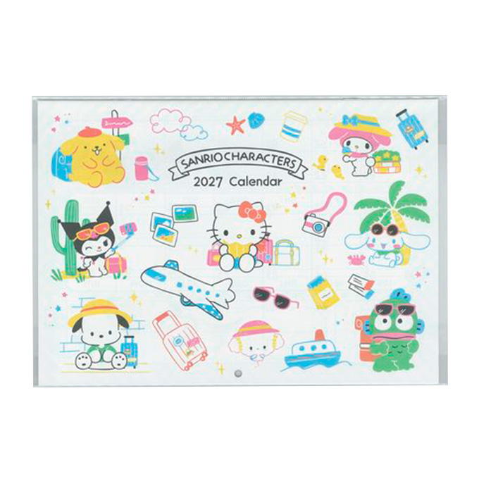 【まとめ買い】2027 壁掛けカレンダー サンリオMIX 0960/308872
