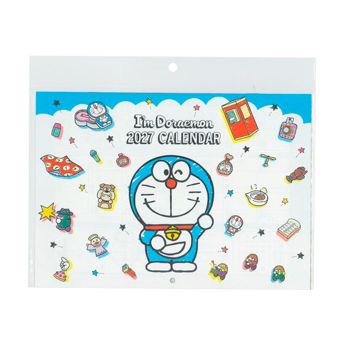 【まとめ買い】2027 壁掛けカレンダー ドラえもん 0960/308873