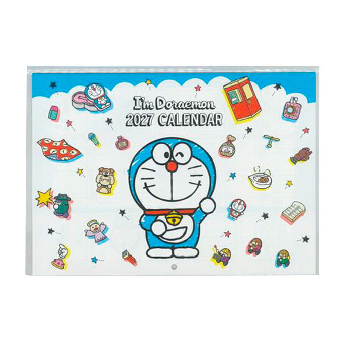 【まとめ買い】2027 壁掛けカレンダー ドラえもん 0960/308873