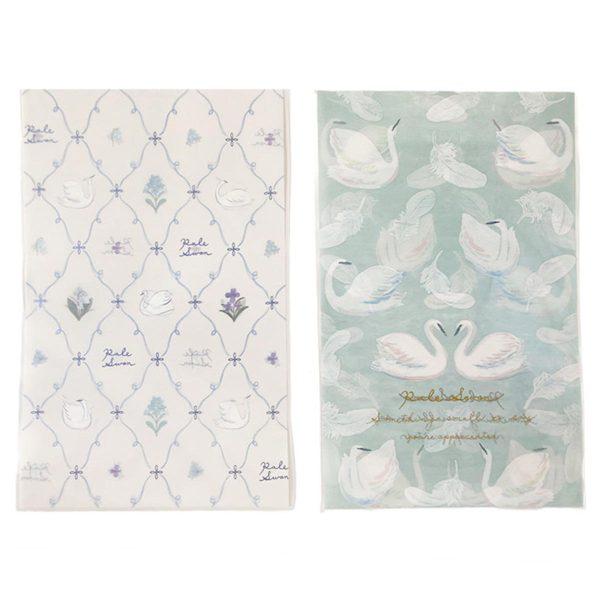 【まとめ買い】クリアバッグ L 4P ペールスワン 0356/308920