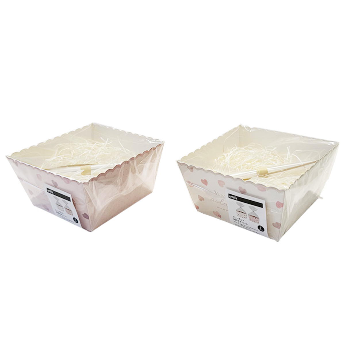 【まとめ買い】トレーキット S 水彩ラテハート 0356/308929