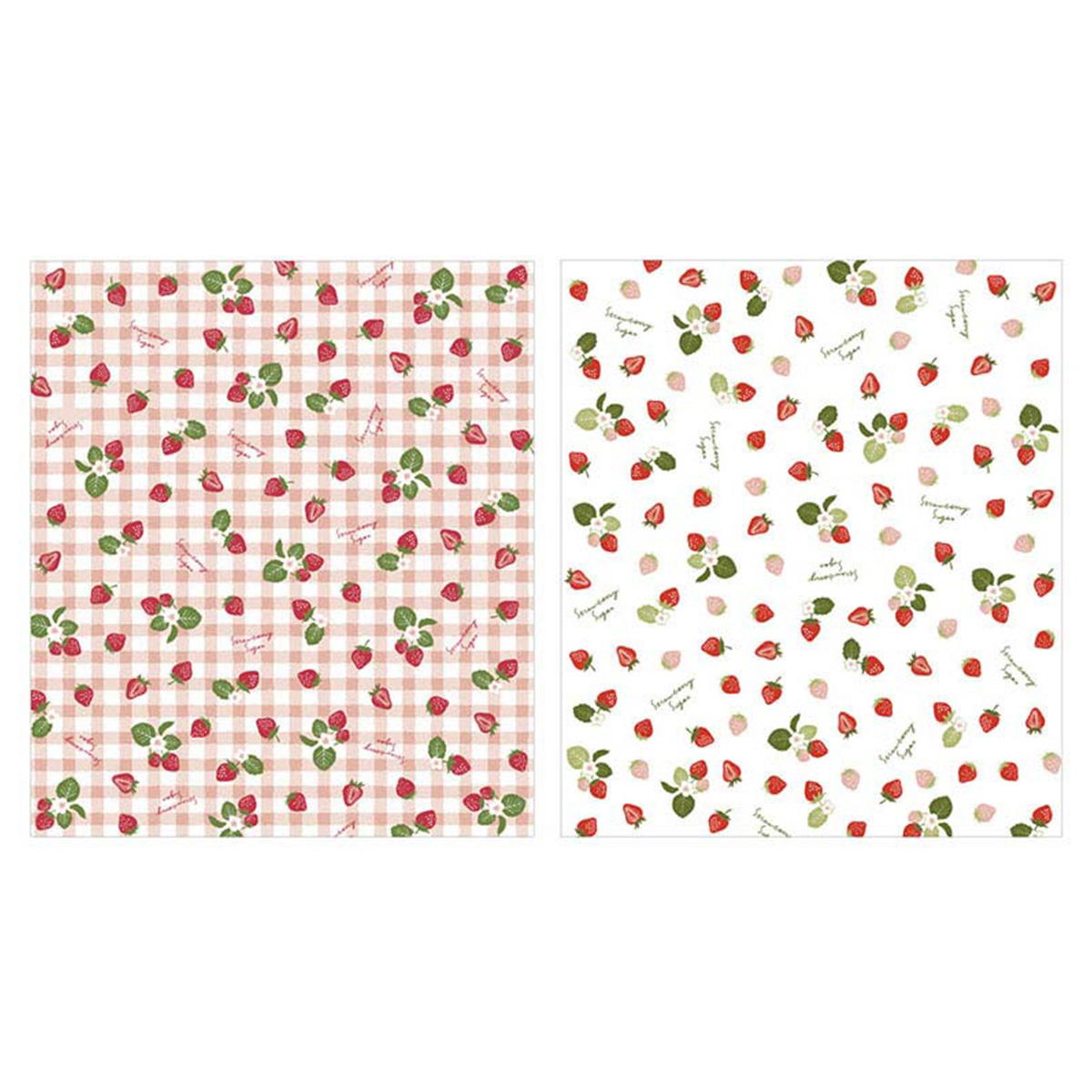 【まとめ買い】ワックスペーパー M 12P Strawberry Sugar 0356/308941