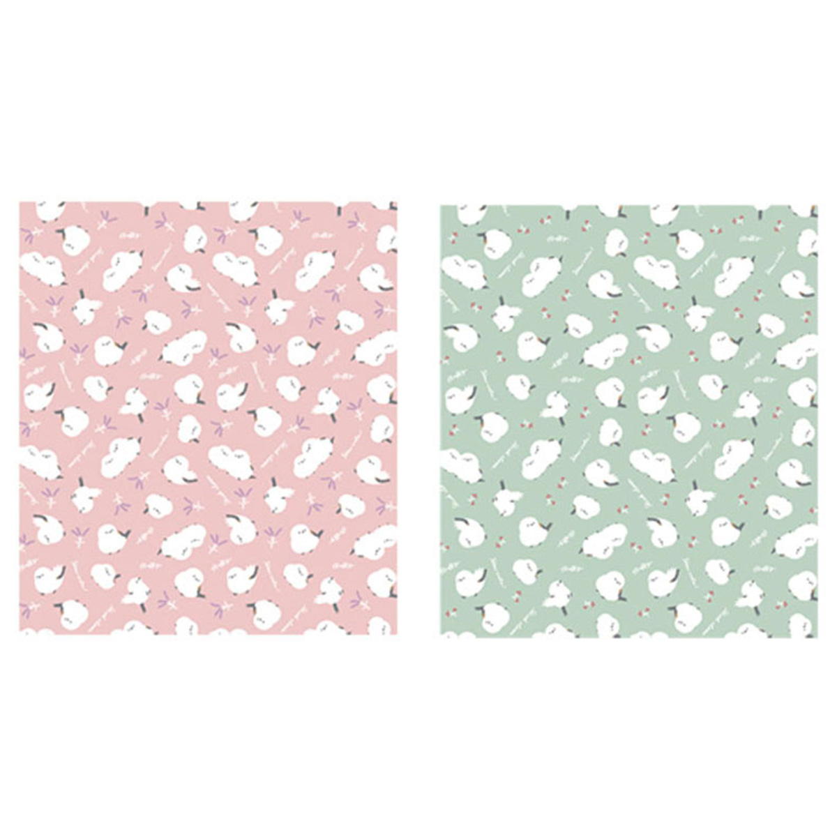 【まとめ買い】ワックスペーパー M 12P ふわふわシマエナガ 0356/308950