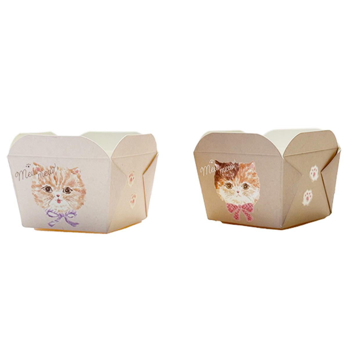 【まとめ買い】キューブカップ 5P キャット 0356/308959