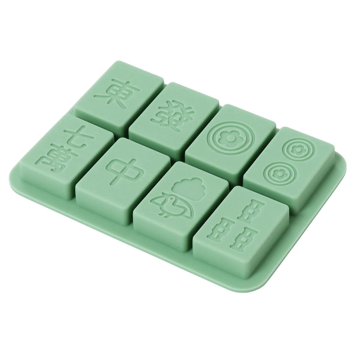 【まとめ買い】シリコーンモールド麻雀牌型 0490/308986