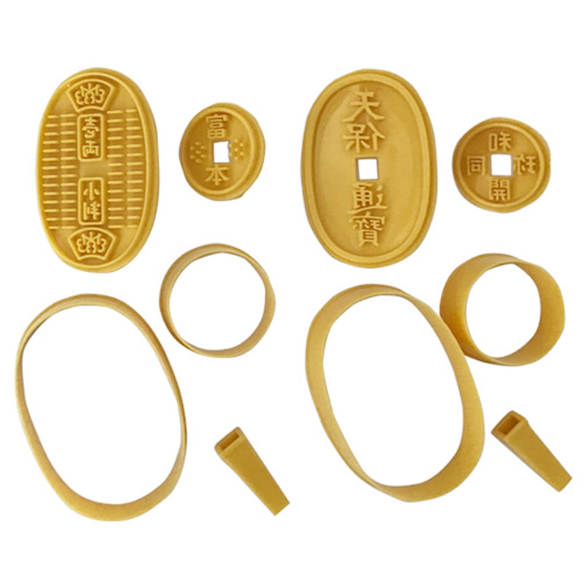 【まとめ買い】クッキー抜き型 2P 古銭 0525/308992