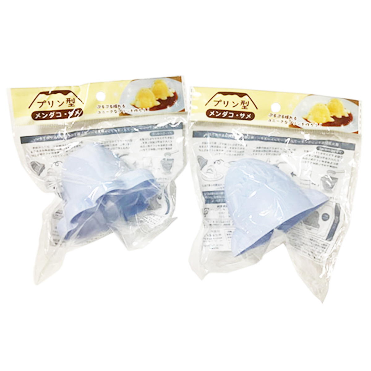 【まとめ買い】プリン型 メンダコ・サメ 0525/308994