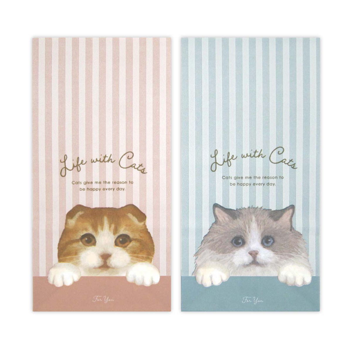 【まとめ買い】ペーパーバッグ S 猫柄 6枚 0915/309020