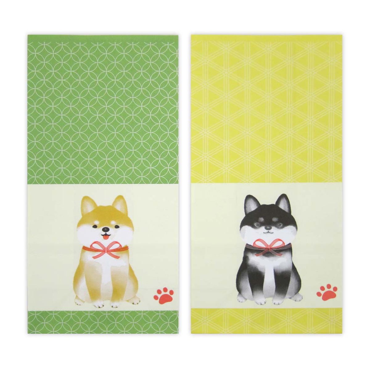 【まとめ買い】ペーパーバッグ S 柴犬柄 6枚 0915/309032