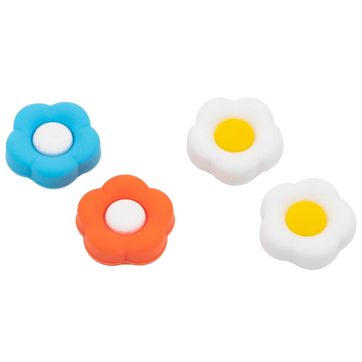 【まとめ買い】SWITCH2用スティックカバー2P フラワー 0847/309304