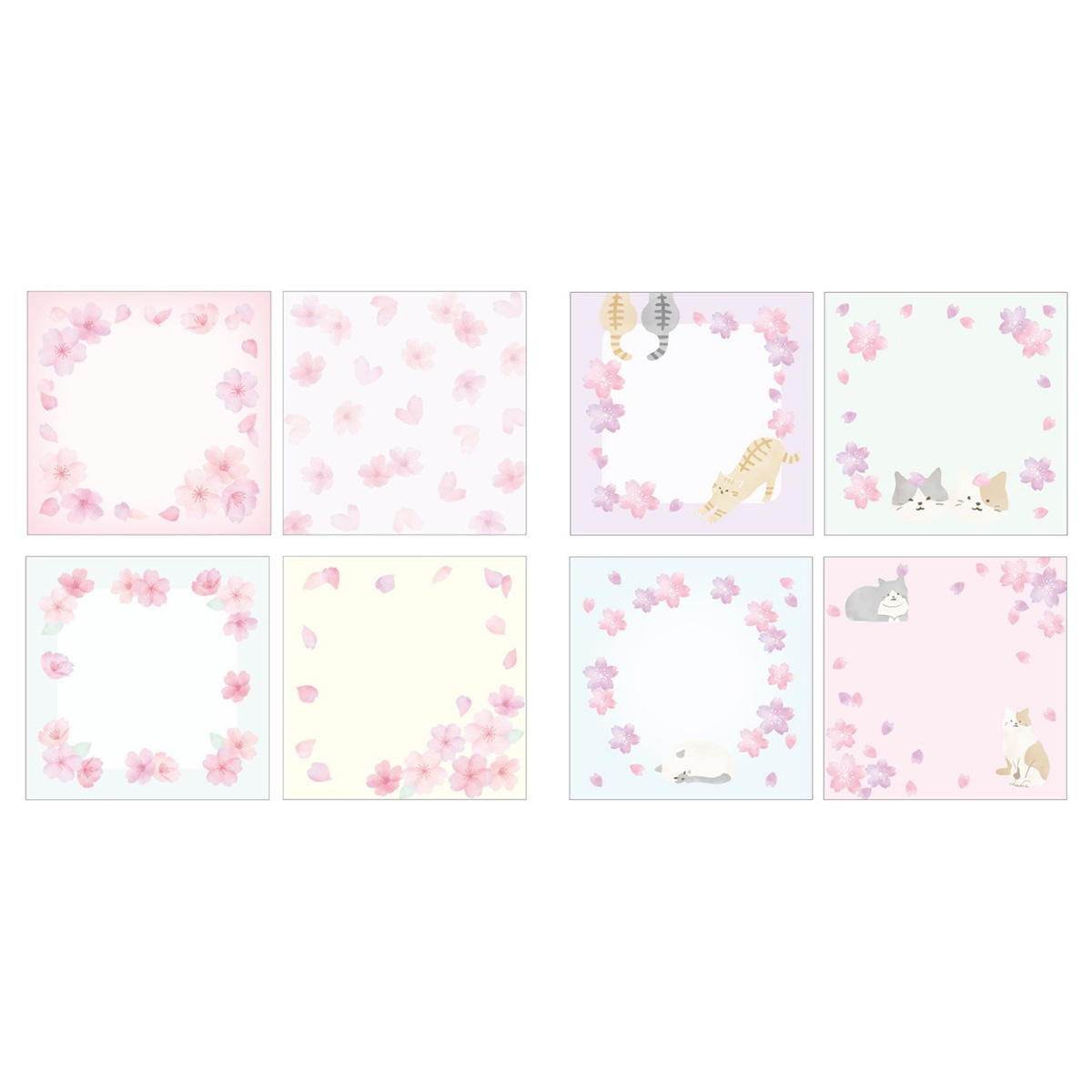 【まとめ買い】えらべる付箋 C 10 60P 桜 0328/309547