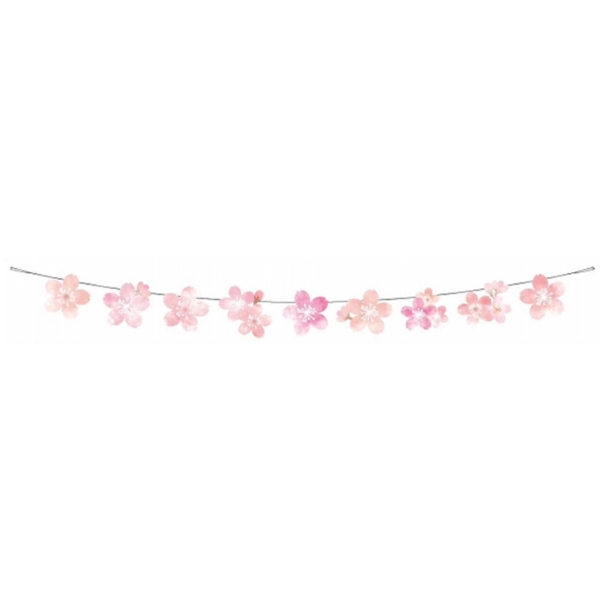 【まとめ買い】ペーパーガーランド桜150cm 0603/309568